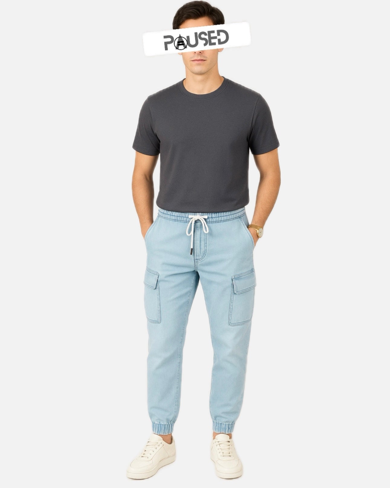 6 POCKET DENUIM CARGO