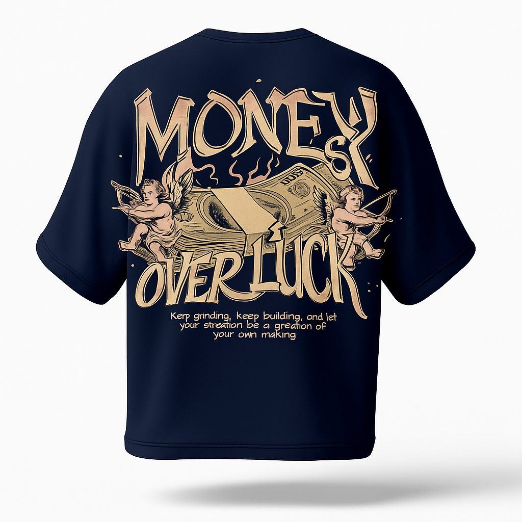 PRINTED DROPSHOULDER T SHIRT