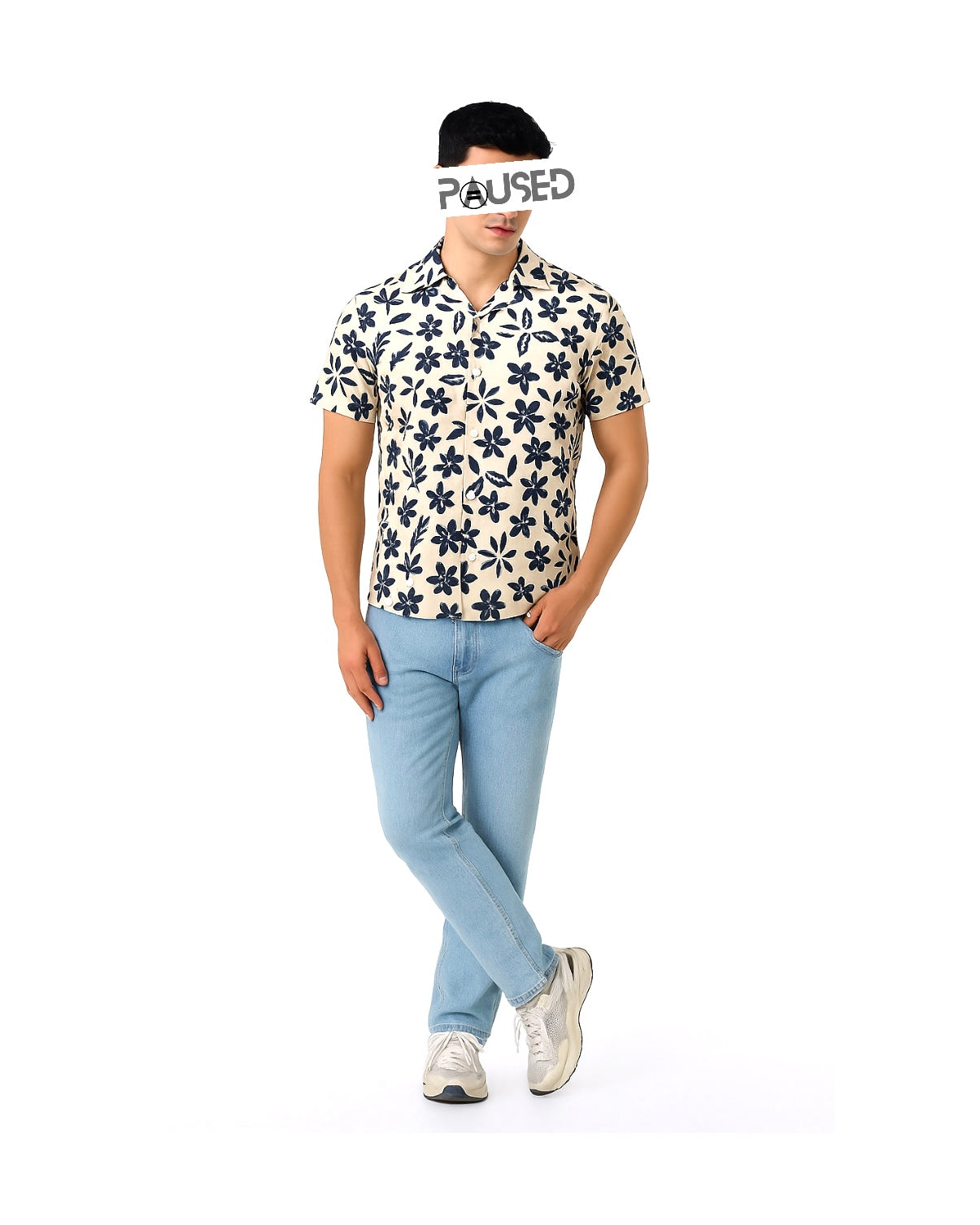 SHORT SLEEVE FLORAL SHIRT