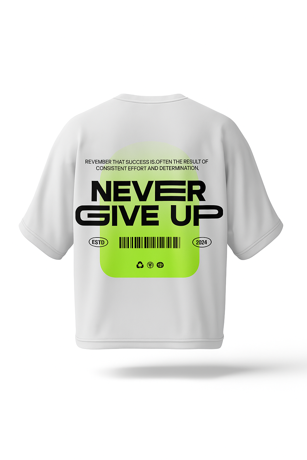 PRINTED DROPSHOULDER T SHIRT